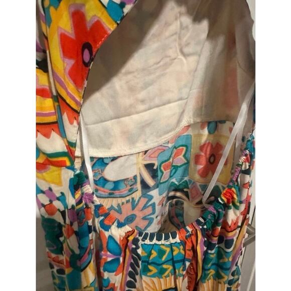 NWT Paper Heart Anthropologie Aztec Sunrise Dress Sz. Small - Picture 9 of 12